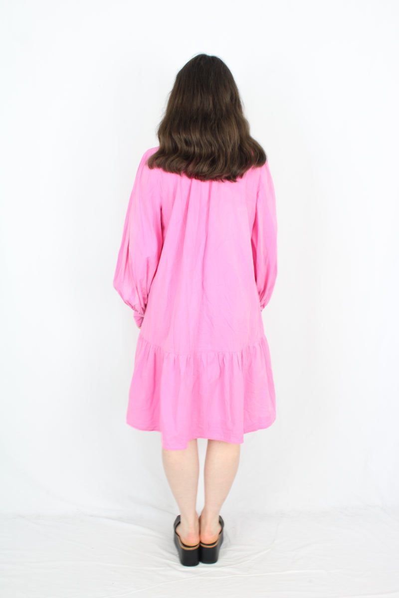 Juliette Hogan - Pink Smock Dress