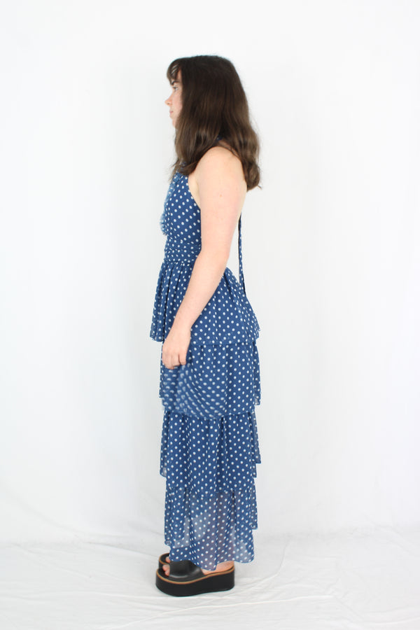 Ruby - Polka Dot Tiered Dress