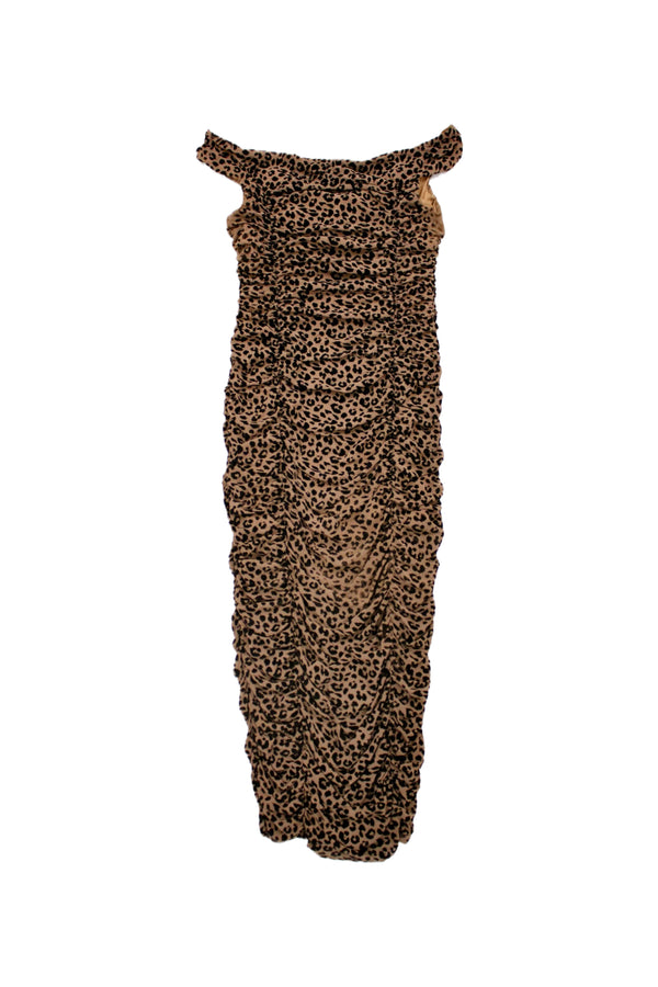 Majorelle - Leopard Mesh Dress