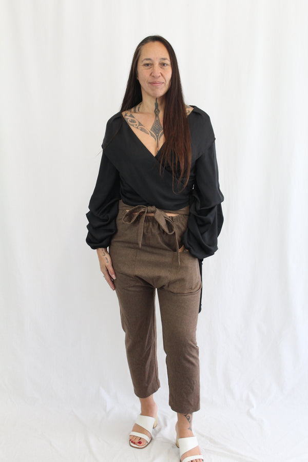 Zambesi - Drop Crotch Belted Pant