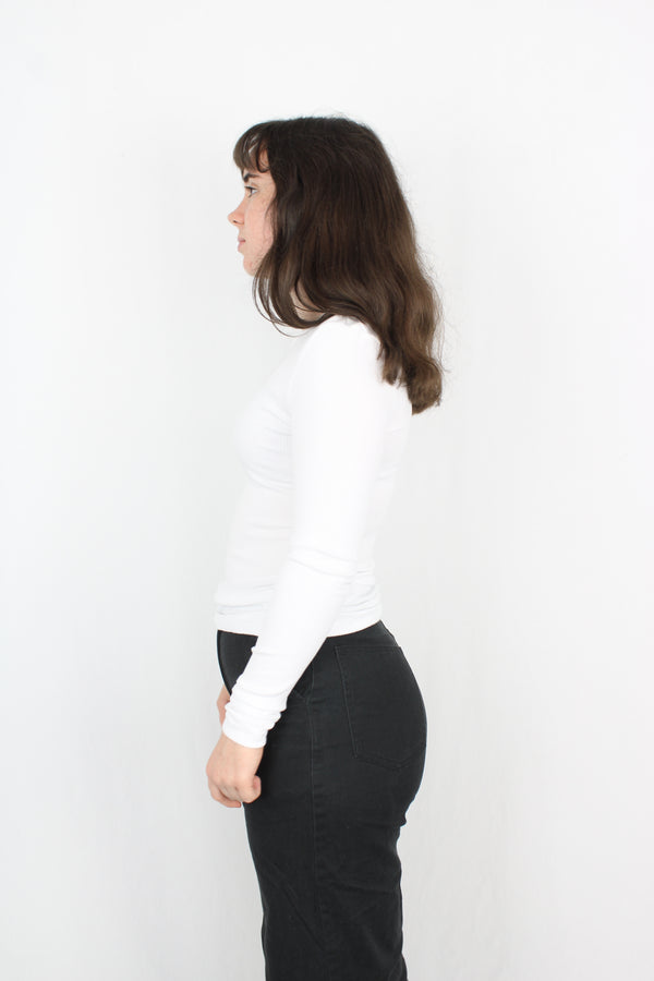 Moochi - Ribbed Basic Top