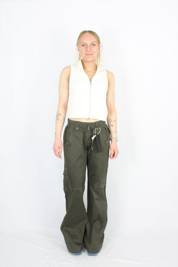 The Kript - Flared Cargo Pants