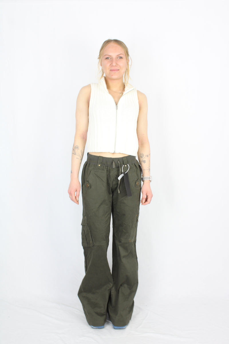 The Kript - Flared Cargo Pants