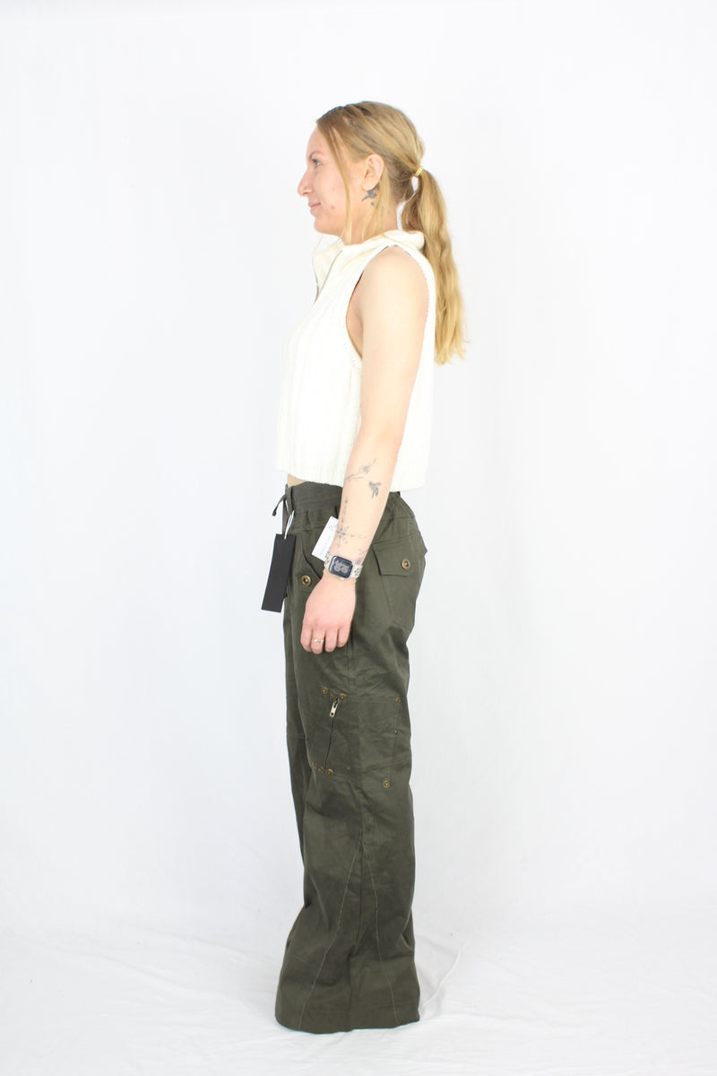 The Kript - Flared Cargo Pants