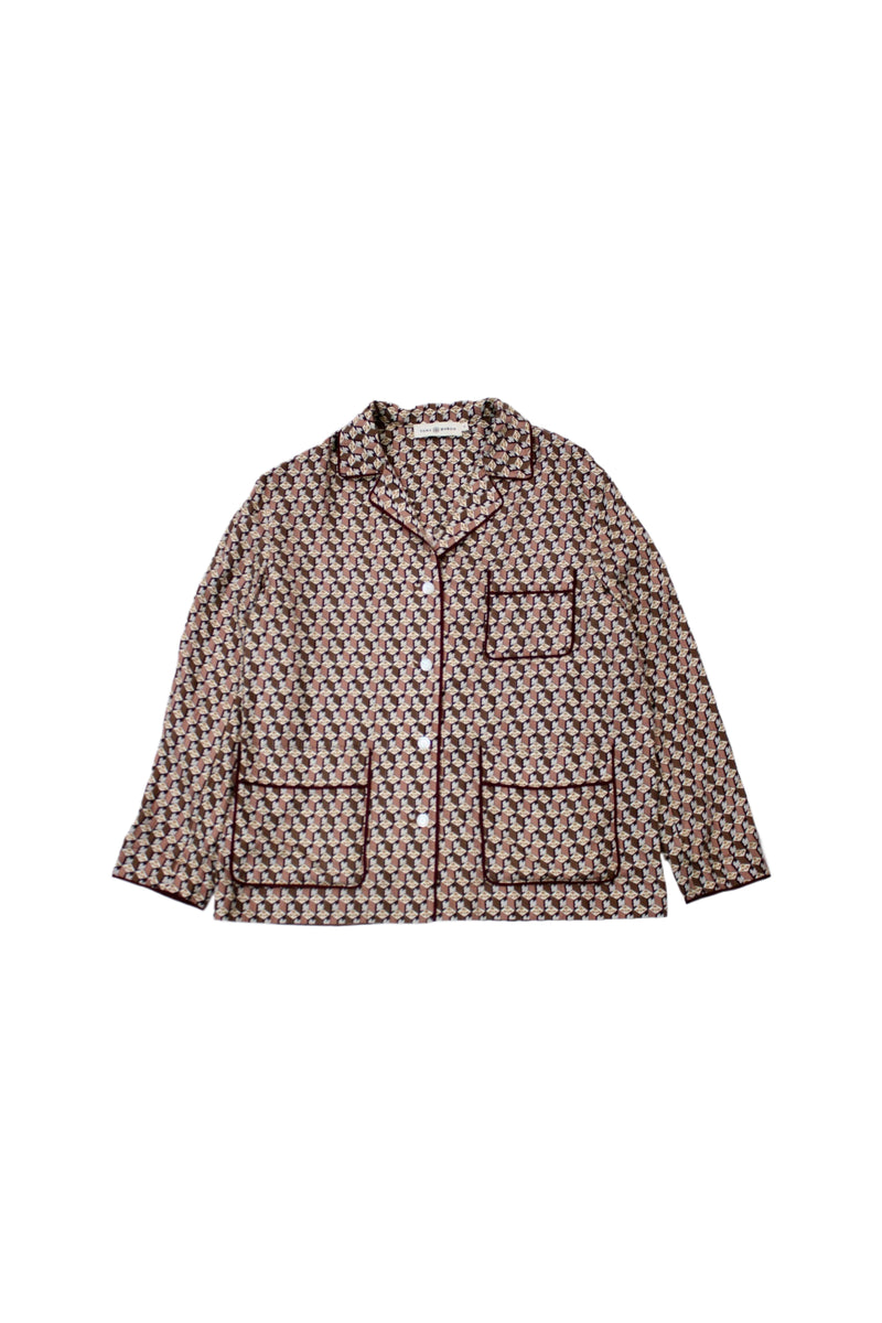 Tory Burch - Patterned Silk Shirt