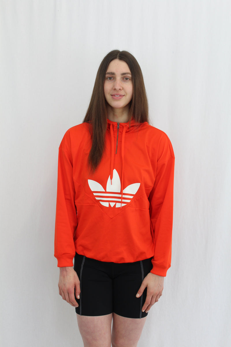 Adidas - Orange Logo Pullover