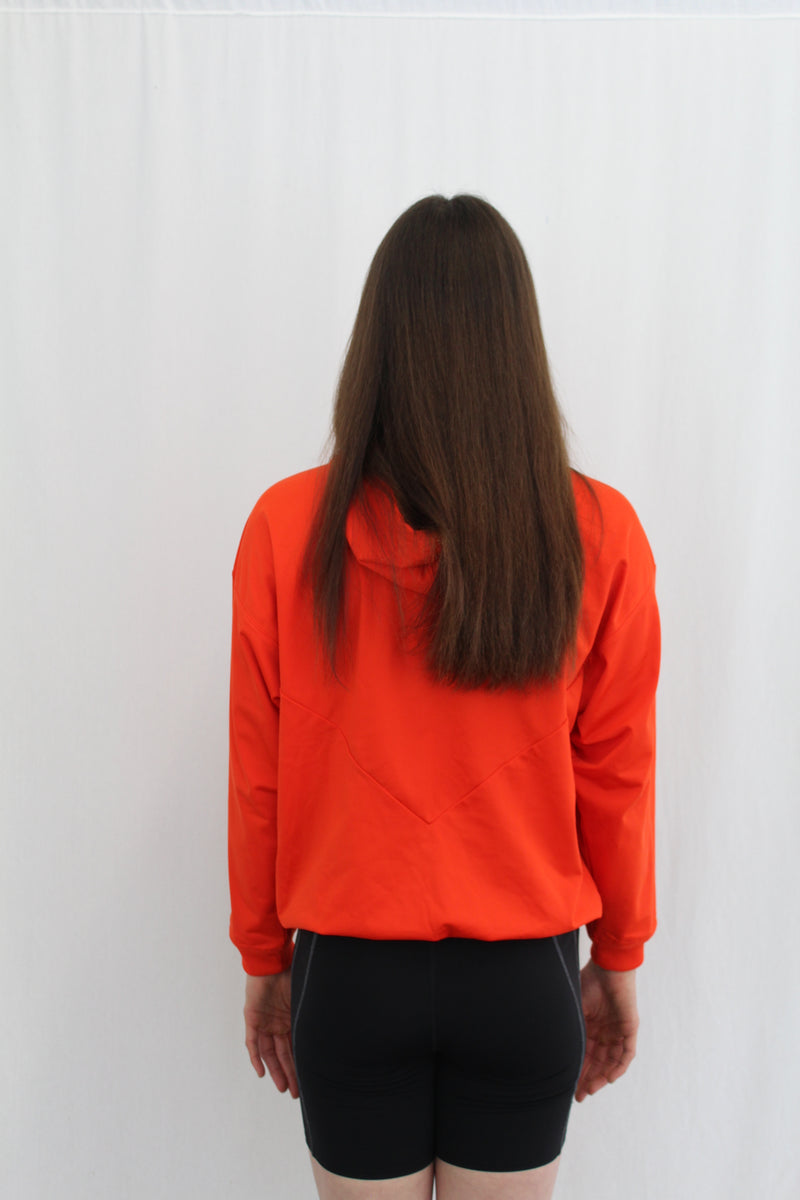 Adidas - Orange Logo Pullover