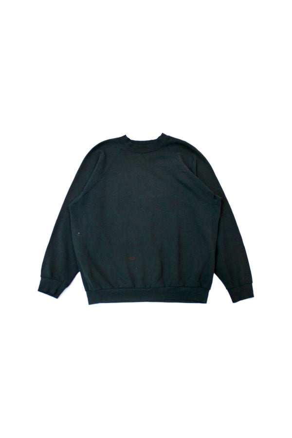 Fruit of the loom long sleeve crew neck cropped sweatshirt best sale