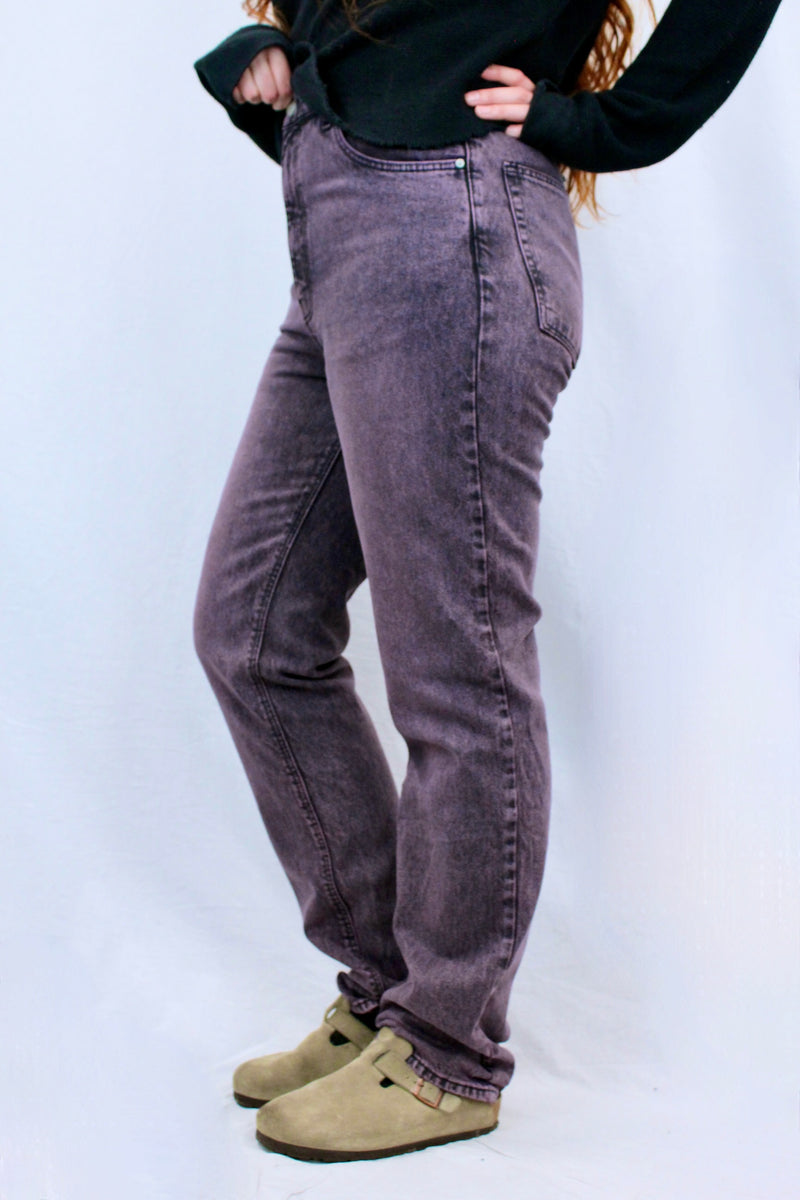Asos Design - Purple Acid Jeans