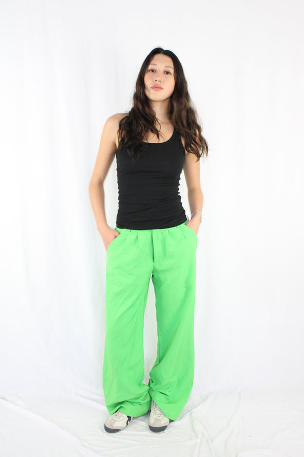 Baggy Green Pants