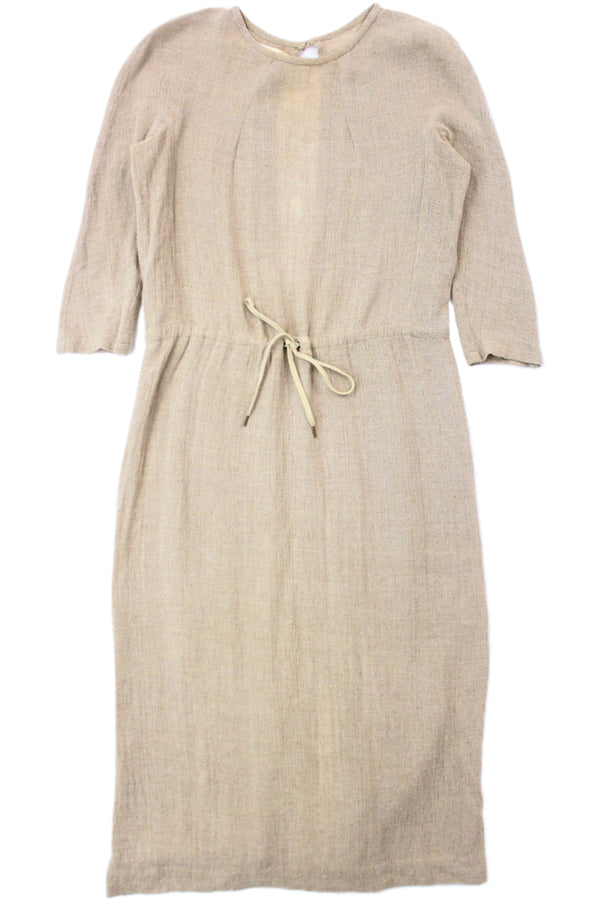 Penny Sage - Drawstring Waist Dress