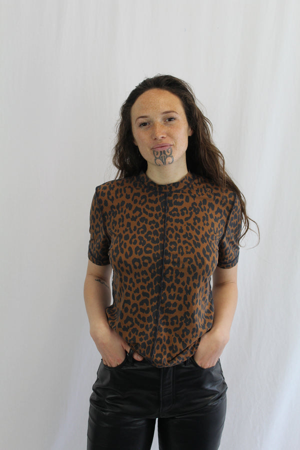 Ganni - Leopard Tee