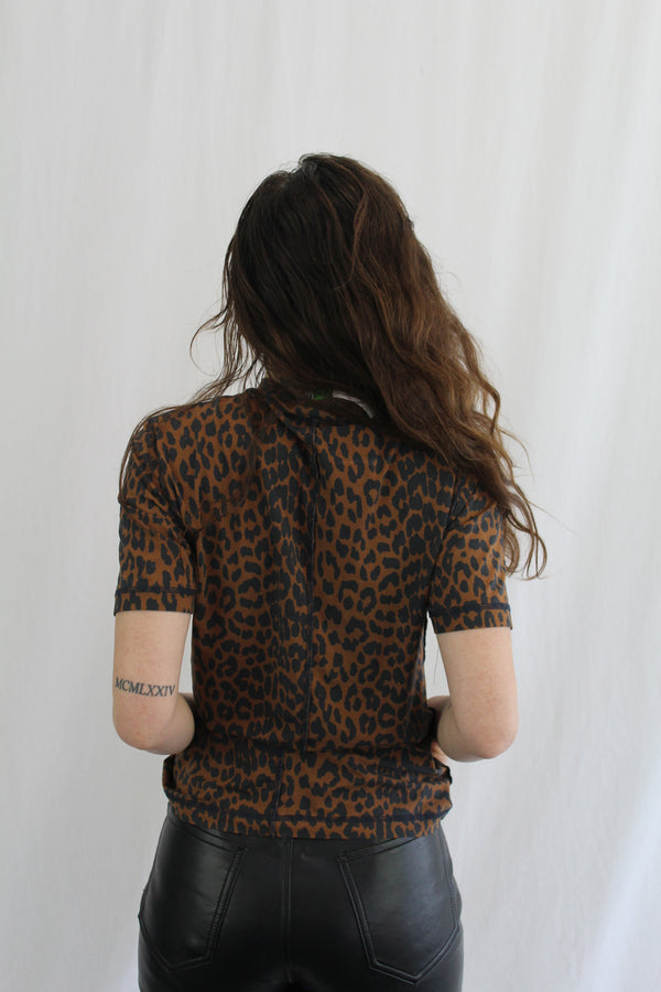 Ganni - Leopard Tee