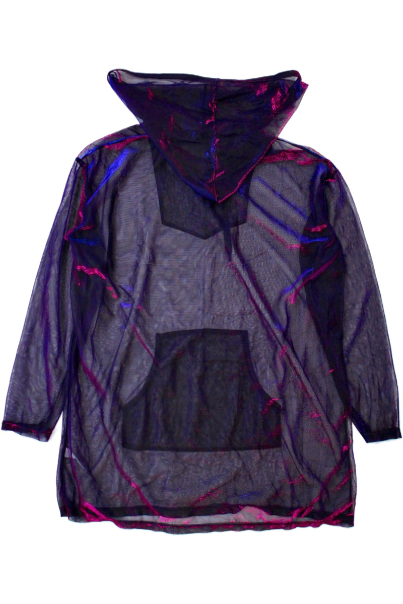 Current Mood - Metallic Mesh Hoodie