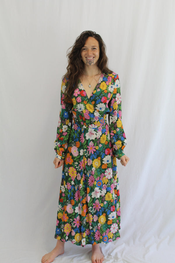 Twenty Seven Names - Bold Floral Wrap Maxi