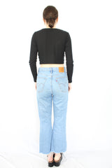 Ribcage Crop Flare Jeans
