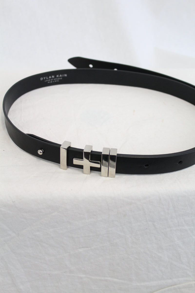 Dylan Kain - Silver Hardware Belt