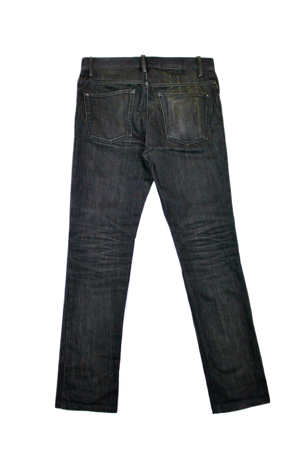 Coated Effect Jeans