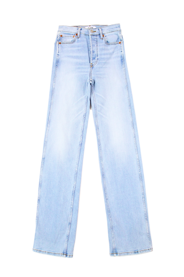 Re/Done - Stretch High Rise Extra Lon Jeans