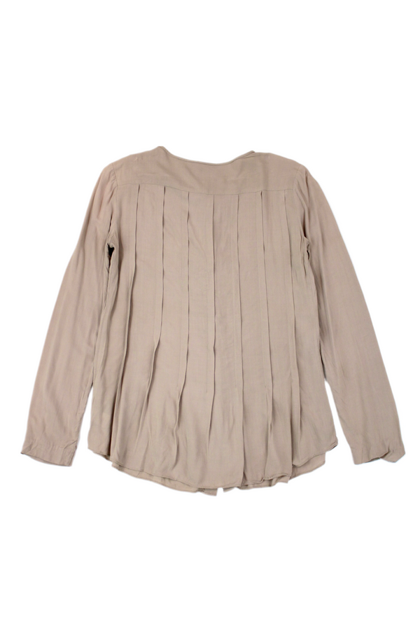 Theory - Vertical Pleat Blouse