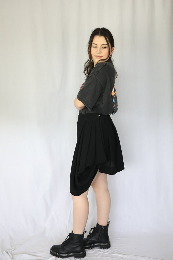 Pleated Back Skirt