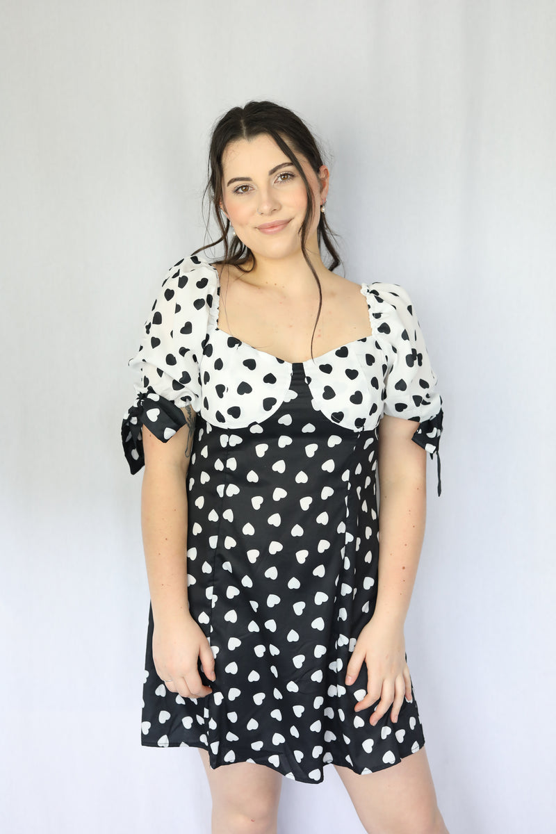 Spotty Mini Dress
