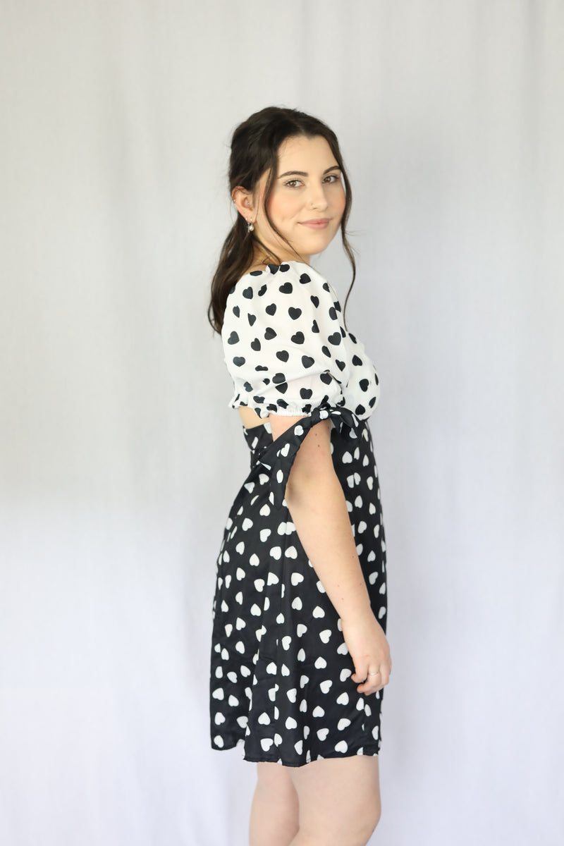 Spotty Mini Dress