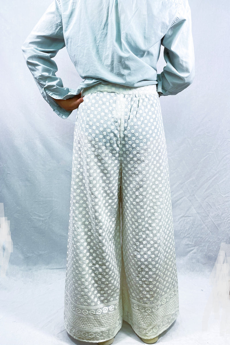 Broderie Anglaise Relaxed Pant