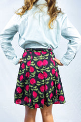 Botanical Print Skirt