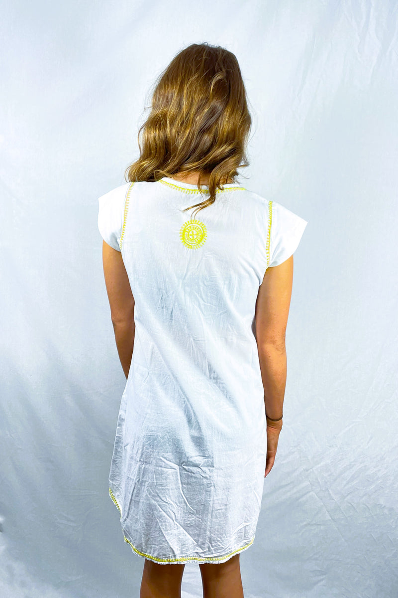 Embroidered Mexicana Sun Dress