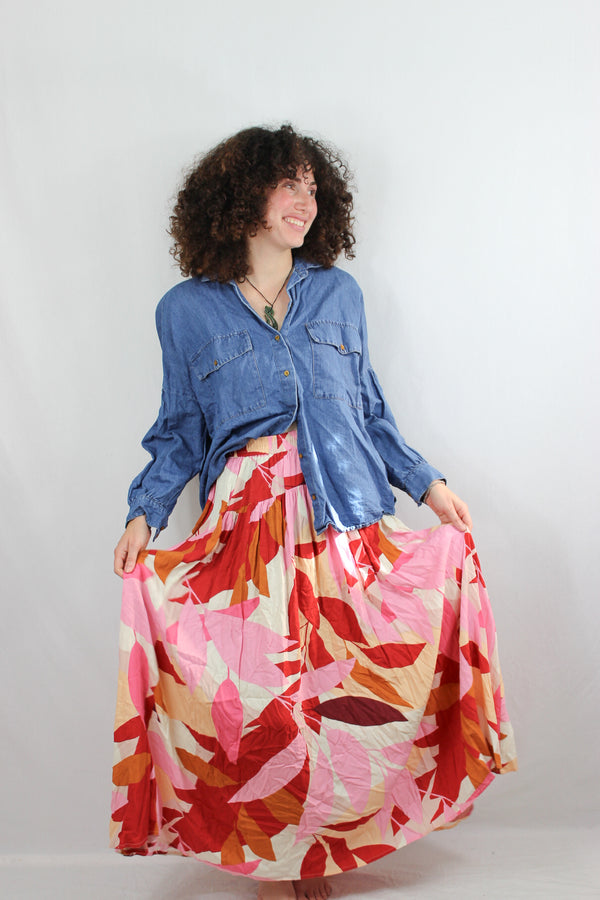 Flowy Summer Maxi Skirt
