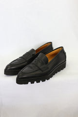 Leather Pointed Toe Loafer