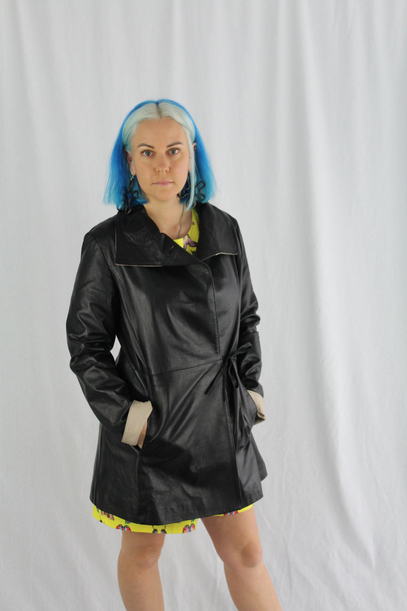 Leather Dress/Coat