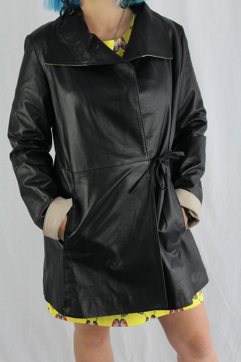 Leather Dress/Coat