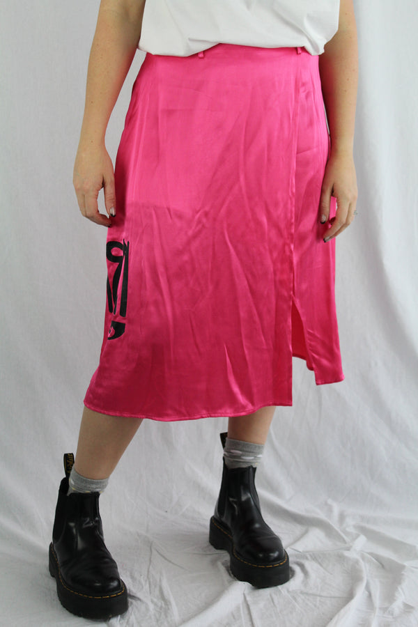 Bright Pink Skirt