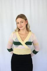 Pastel Crop Knit