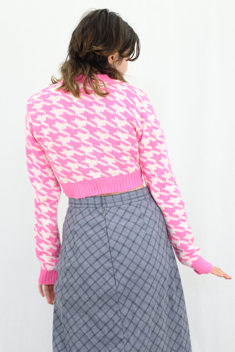 Houndstooth Knit