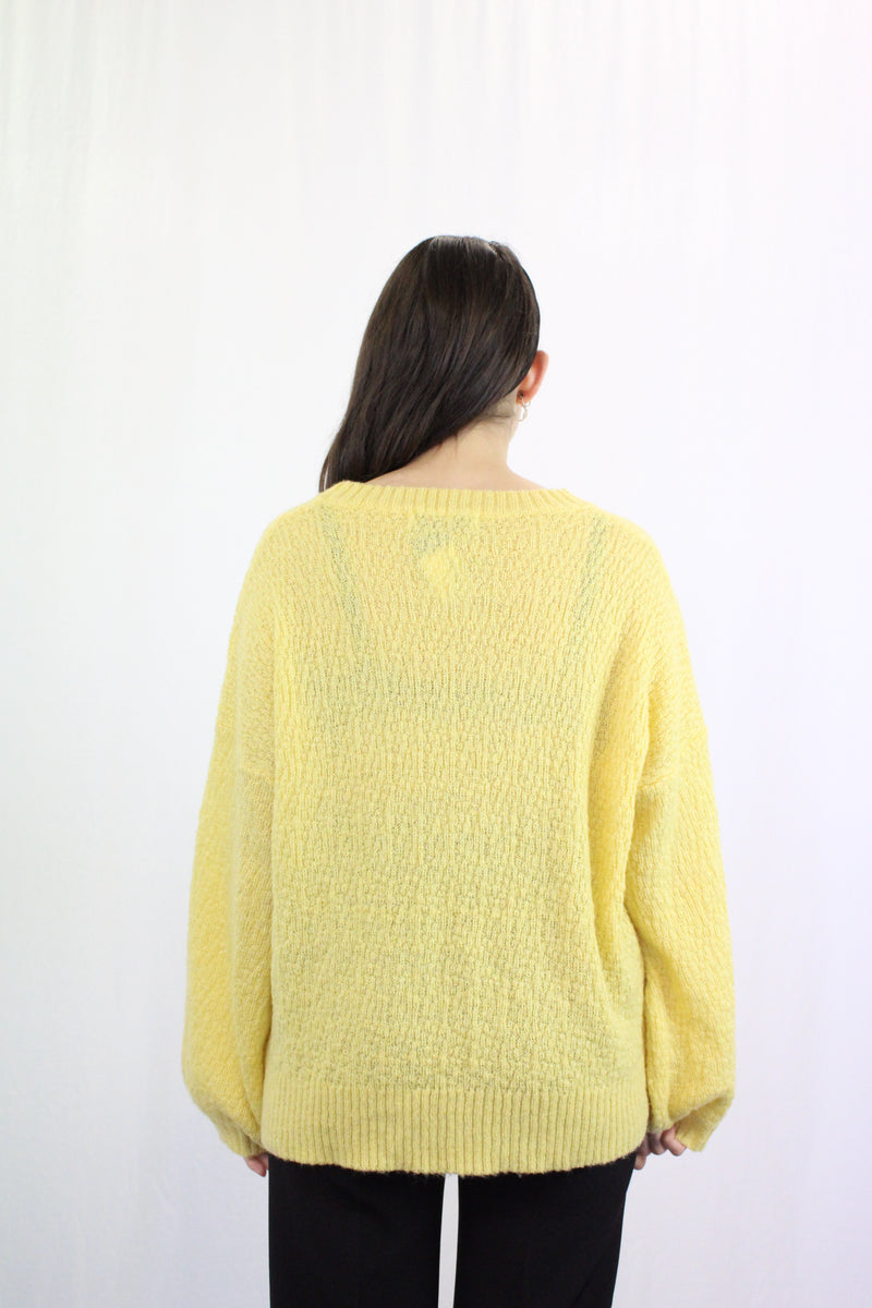 Yellow Knit