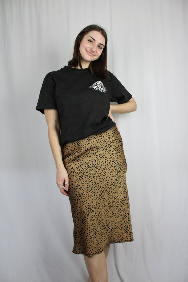 wild fable, Pants & Jumpsuits, Wild Fable Tan Black Leopard Animal Print Leggings  Small Cotton Womens Tights