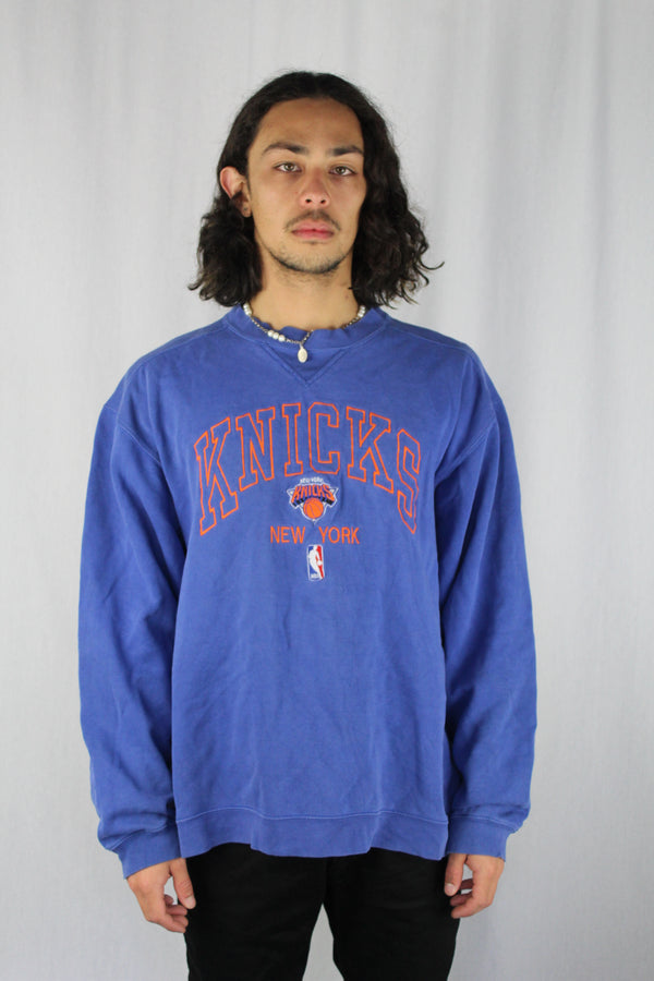 Zara - New York Knicks NBA T-Shirt - Blue - Unisex