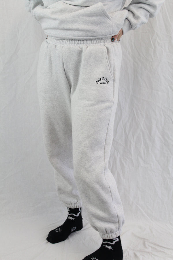Nike Sportswear Men's Club Fleece Trackpants / Tracksuit Pants - Dark Grey  Heather/Matte Silver/White | Catch.co.nz