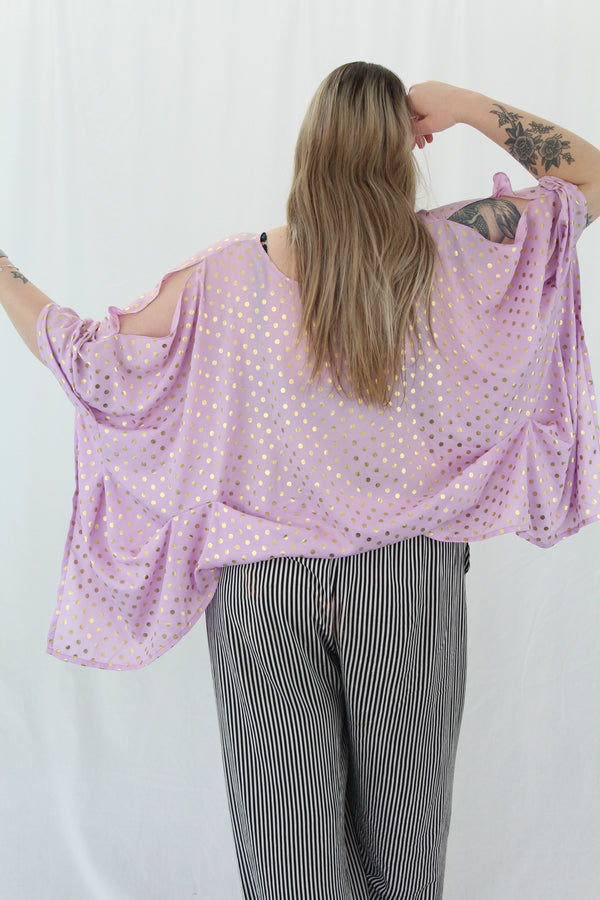 Lilac Batwing Shirt