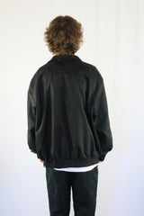 Workwear style jacket with plaid lining
